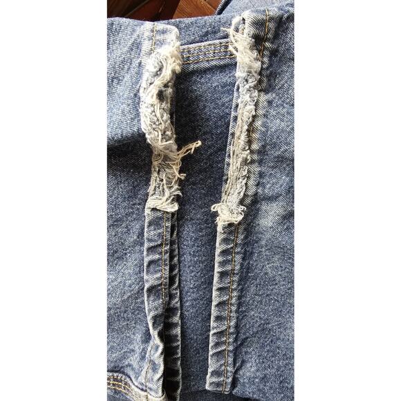 Carhartt Jeans Mens Sz 44x32 Loose Original Fit Blue Denim Work Heavy Duty - Picture 4 of 4